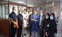 به مناسبت روز پزشک و روز کارمند: از پزشکان و کارکنان بیمارستان مهر ملایر تجلیل شد 