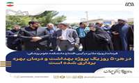 در هر۵۰ روز یک پروژه بهداشت و درمان در ملایر بهره‌برداری شده است