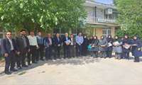 تقدیر از مربیان بهورزی با حضور ریاست شبکه بهداشت و درمان شهرستان ملایر