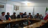 دیدار نوروزی جمعی از مسئولین واحدهای شبکه بهداشت و درمان، سرپرست مرکز بهداشت، رئیس دانشکده پرستاری و کارکنان ستادی شبکه با مدیر شبکه بهداشت و درمان ملایر