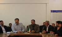 برگزاری مراسم تکریم مسئول پیشین حراست شبکه بهداشت و درمان و معارفه مسئول  جدید حراست 