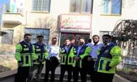 حضور پرسنل سازمان اورژانس ملایر در صف اهدا کنندگان خون