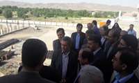 بازدید معاون وزیر بهداشت، درمان و آموزش پزشکی ، رئیس دانشگاه علوم پزشکی و هیات همراه، نماینده مردم ملایر در مجلس شورای اسلامی، معاون سیاسی و اجتماعی فرماندار ویژه و مدیر شبکه بهداشت و درمان از بیمارستان خیر ساز و در حال ساخت روستای جوراب، بیمارستان امام حسین (ع) و مهر ملایر